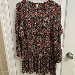 Zara floral dress